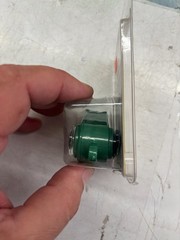 Remington Shrill Tone Deluxe Whistle/Pea with Compass Thermometer w/ Keychain
