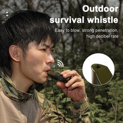 7 in 1 Survival Whistles Survival Whistle Emergency Emergency Whistles with Comp