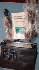 Emergency Solar Hand Crank Radio Shortwave 16 Band LUKE DP-976 New Open Box