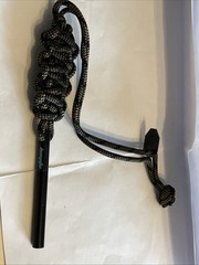 Firestarter Dragonscale Bayite Rod ASR Sriker King Cobra 7.5’ Survival Cordage.