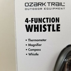 Ozark Trail Four (4) Functions Whistle.. New