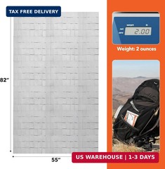 Frocopo 6 Pack Emergency Mylar Blanket, Emergency Blanket Space Blanket Survival