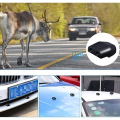 4 Deer Whistles Warning Device Animal Alert Sonic Wildlife Car Safety Accessory