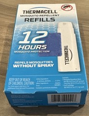 Thermacell Mosquito Repellent Refill 3 Mats 1 Cartridge Last 12 Hours New Sealed