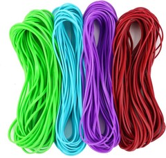 Large Heavy Duty Rubber Bands – 120 Pcs, 7×1/8 Inches, Blue Red Green Purple
