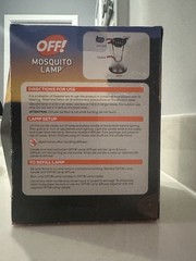 OFF! MOSQUITO REFILLABLE LAMP – INCLUDES LAMP, CADDY, DIFFUSER, AND CANDLE – NIP