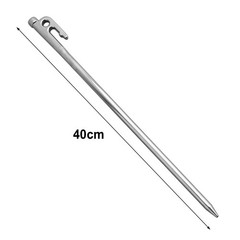 Tent Stake 20-40cm Length 8-10mm Dia Accessories Canopy Outdoor