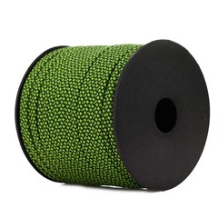 7 Strand Core 550lb Paracord Parachute Cord Lanyard Mil Spec Green & Black