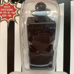 Fox 40 Classic Pealess Whistle With A Lanyard Black