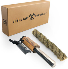 Ferro Rod Fire Starter Kit | Flint and Steel Striker| Waterproof Magnesium Farro