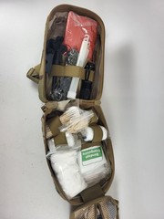 Emergency Survival Kit Bag First Aid Bug out Military Prepper Kit 142 Piece Kit