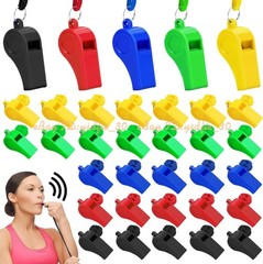 Whistle with Lanyard for Lifeguard Coach Sport Referees Training Outdoor Camping
