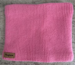 Vogium Kids Double-layer Knit Neck Warmer Gaiter | Thermal One Size PinK NeW!!