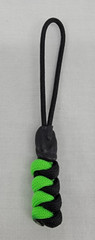 Paracord ~ Neon Green/Black ~ Zipper Pull/Knife Lanyards/Key Fob/Tool Keeper~ 11