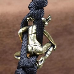 Beauty Knife Beads Brass for Girl DIY Paracord Handmade Woven Lanyard Pendants