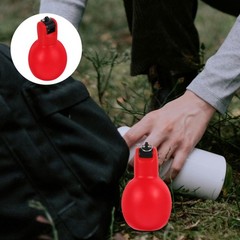 2 Pcs Portable Outdoor Whistle PVC Hand Squeeze for Survival Camping