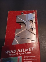 Stainless Steel Fire Disc Wind Helmet (Protect Your Flame)