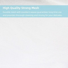 GOGOODA 2 Pack Extra Large Mesh Laundry Bag 43 2 XXXXL Large, Fine White