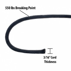 ASR Outdoor Survival 550 Type III Mil-Spec Tactical Paracord Rope (Many Lengths)