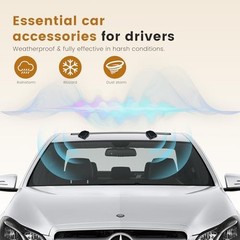 4 PCS Deer Whistles for Car, Automotive Save a Deer Whistles to Avoid Collisions
