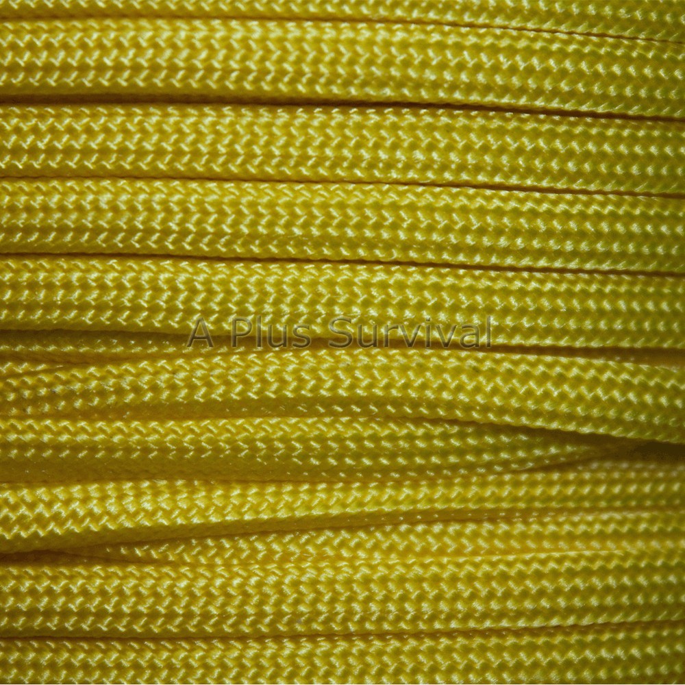 Yellow Paracord 100 Foot 550 lb 7 Strand Bracelet Camping Survival Rope