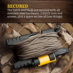Spool ToolParacord Holder Spool Survival Kit Holds 100ft of 550 Paracord Made…