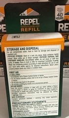 5 Pack Bundle Realm Zone Mosquito Repellent Refills Refill 40 Hrs Each