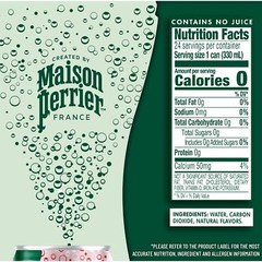 Maison Perrier Forever Strawberry Flavored Sparkling Water 11.15 Fl Oz Cans 8…