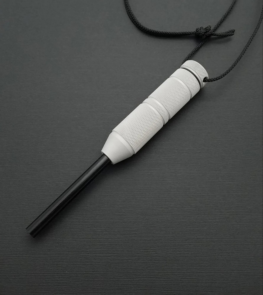 Gear Convoy BUSH Steel Virtually Watertight Capsule For Tinder/Supplies Blasted