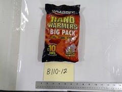Grabber Warmers Hand Warmers Big Pack 10 Pairs 10 Hrs Heat Red Portable