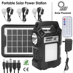 Outdoor Emergency Power Station Survival Kit Tactical SOS Gear Solar Generator