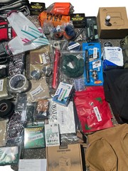 EXTREME Emergency Survival Kit BUG OUT BAG 3 DAYS OF FOOD- OVER 100+ ITEMS CAMP
