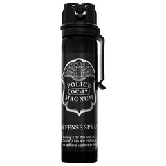 2 POLICE MAGNUM Pepper Spray Defense 5oz Flip Top Belt Clip Stream Protection