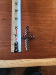 Handmade Cross 550 Paracord Key Chain/Hanger High Quality Made in USA
