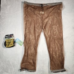 BugWear Pants Adult Medium Ultra Fine Mesh No-See-Um Bug Protection