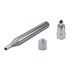 28g No Gas Lighter Blowing Safe Camp Equipment Stainless Steel Camping Fire Tool