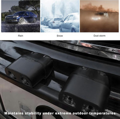 2PCS Deer Whistles for Car, Dual Construction Deer Warning Whistle Devices with