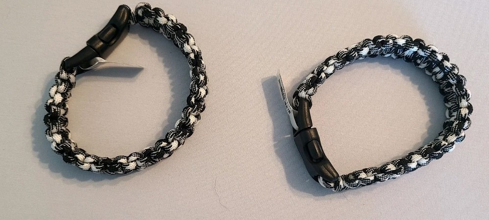 Paracord Bracelet x2 712426 – Extra Large – Military Hiking Survival