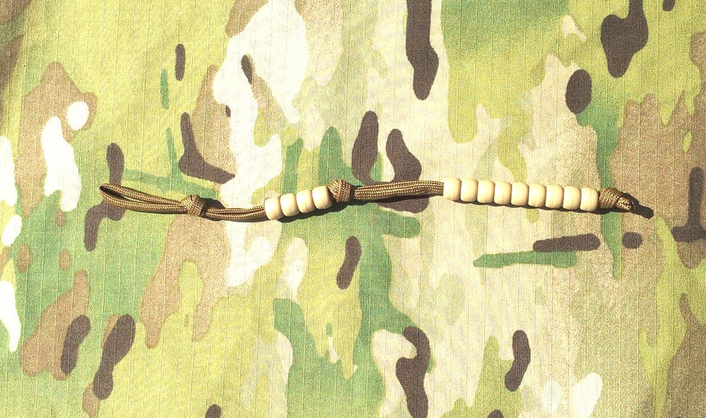 Coyote Brown Ranger Pace Count Beads 5000 meters US Veteran Made in USA