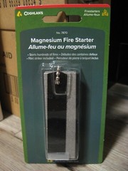 Coghlan’s Magnesium Fire Starter With Flint Striker – Starts Hundreds Of Fires