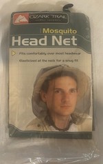 New Ozark Trail Outdoor Equipment Mosquito Head Net Fits Over Most Headwear