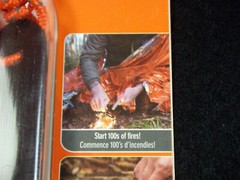 New SOL Mag Striker Survival Flint Fire Starter Camping Hiking Bottle Opener