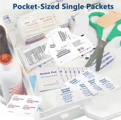 First Aid Kit – 105 Piece Mini Emergency Kits for Car, Basic Outdoor Essentials
