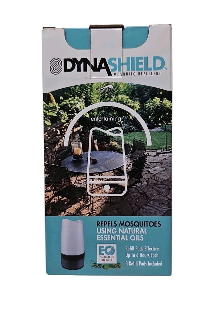 DYNASHIELD Mosquito Repellent Non Pesticide Portable Battery Operated New