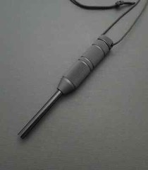 Gear Convoy BUSH Steel Virtually Watertight Capsule For Tinder/Supplies Black