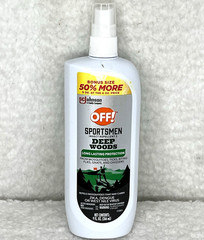 OFF! Sportsmen Insect Repellent 2 Deep Woods 9 oz Pump Spray / Mosquitos Ticks