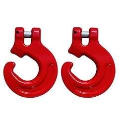 2Pack G80 Chain Hook 5/16″ Logging Chain Choker Hook with 2 5/16″(Pack of 2)