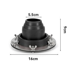 High Quality Tent Flue Flashing Kit Cover Replacement Stoves Supplies 1X