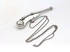 Premium Nickel-Plated Boatswain Whistle Compact Lightweight Portable (Bosun) …