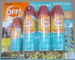 OFF Family Care Insect Mosquito Bug Repellent Spray 4 Pack 20.5 Oz total
